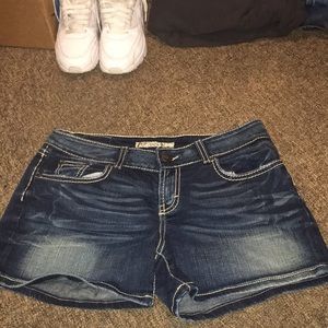 BKE jean shorts
